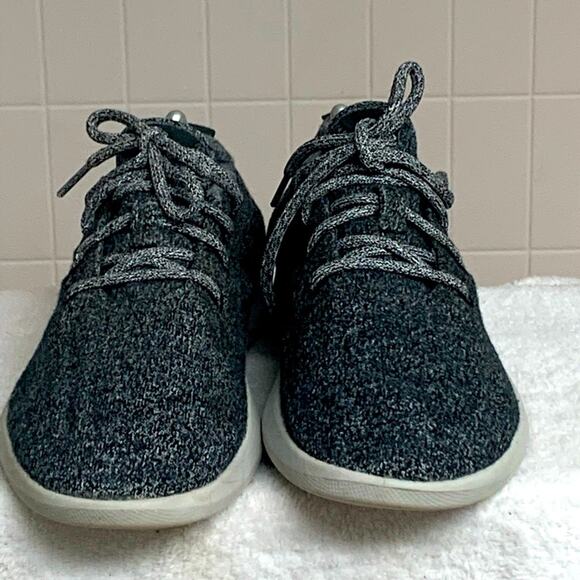 MENS ALLBIRDS WOOL RUNNERS ATHLETIC SHOES SIZE 10 GRAY BLACK NICE - Picture 3 of 6